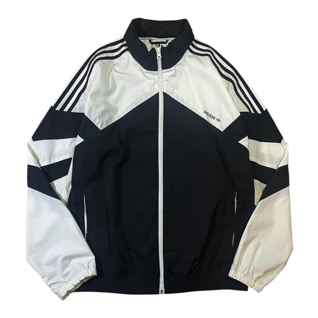 아디다스 스펠로고 트랙 바람막이 자켓