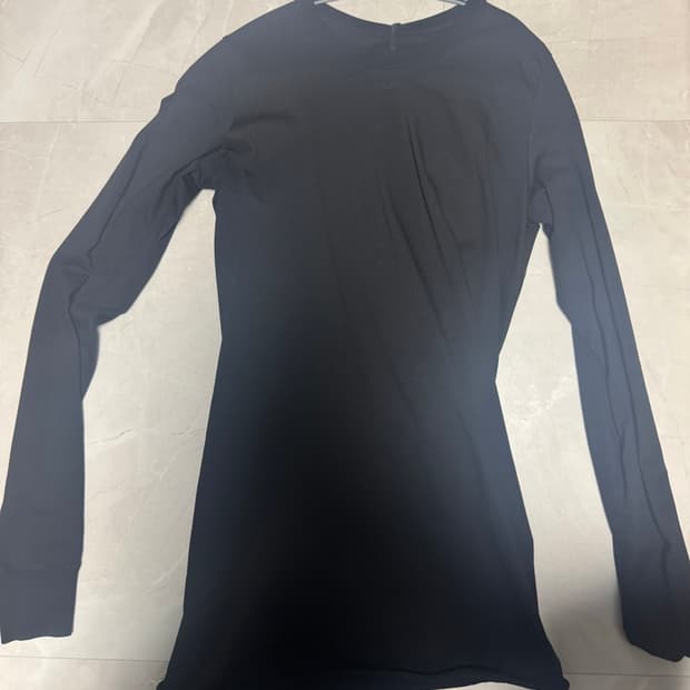 릭오웬스 23FW시즌 컷팅햄 크루넥 L사이즈