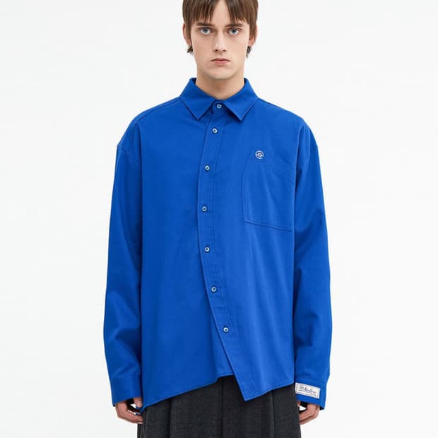 아더에러 ADER ERROR 스페릭 로고 오버사이즈 셔츠