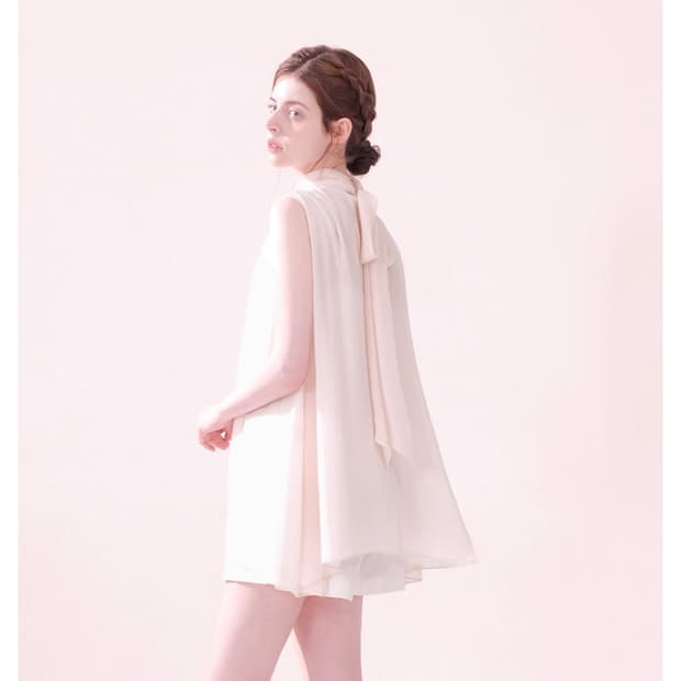 퍼제인 parjane 마르세유 블라우스 화이트 베이지