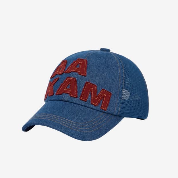 아캄 Denim Trucker Cap
