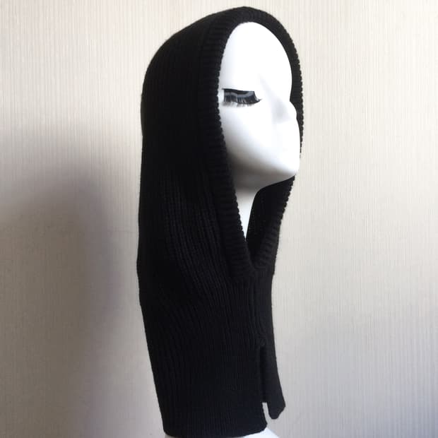  Black balaclava