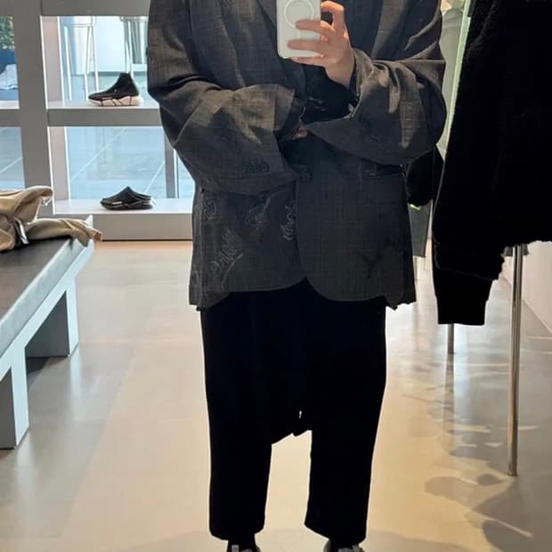 발렌시아가 그래피티 스케이터 자켓 3사이즈