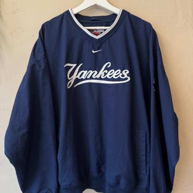 나이키 뉴욕 양키스 양키즈 유니폼 웜업 져지 xxl
