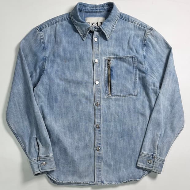 세터 데님 셔츠 자켓