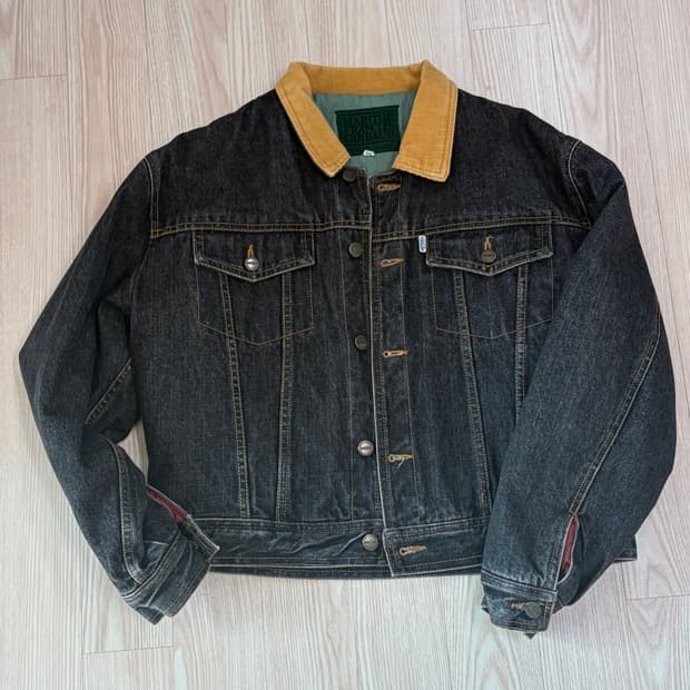 Marithe francois 빈티지 데님자켓