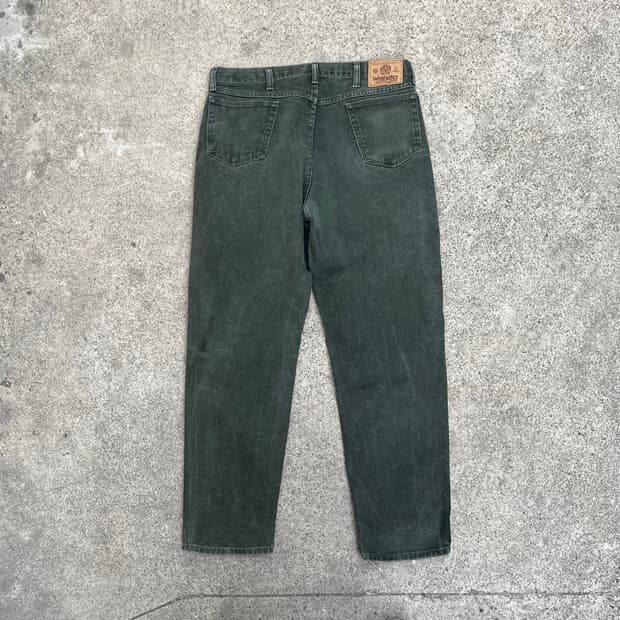 90s 랭글러 그린 컬러진 (36“)