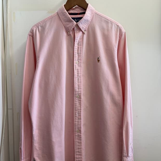 N4. 폴로 랄프로렌 핑크 셔츠
