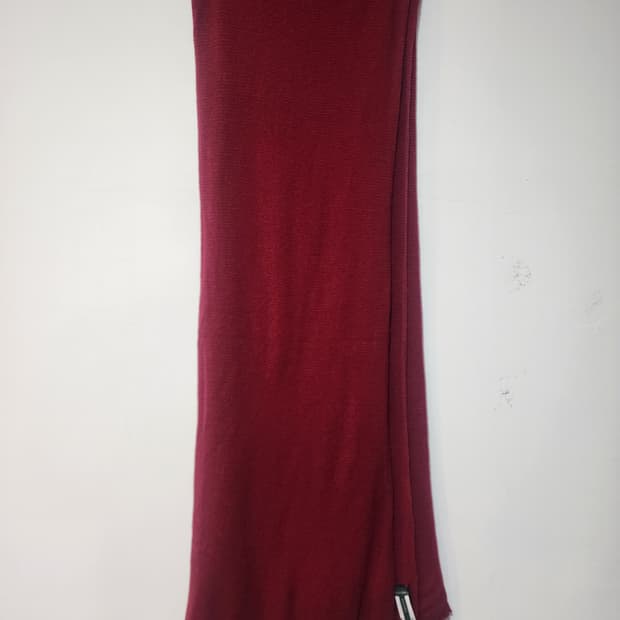 ZANONE 자노네 ALl 캐시미어 롱 머플러 버건디 공용