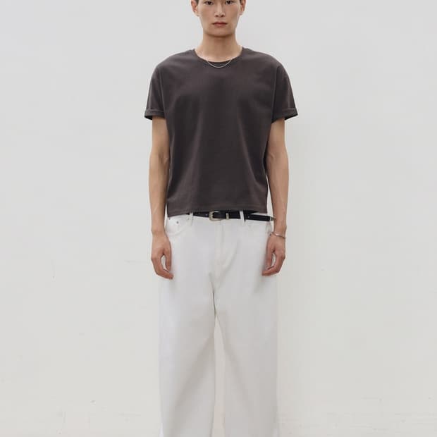 커브드 와이드 아이보리L