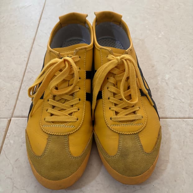 오니츠카타이거 멕시코 66 옐로우 블랙 280