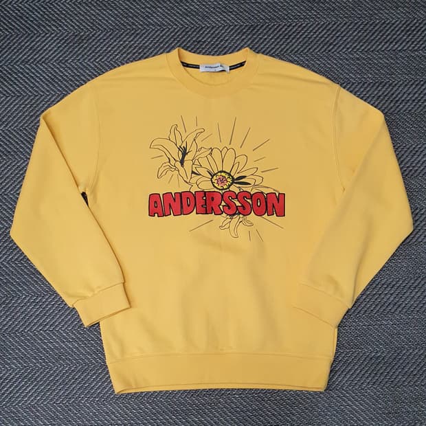 앤더슨벨 긴팔 맨투맨 남자105