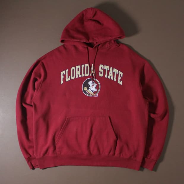 Champion 챔피온 버건디 기모 후드티 