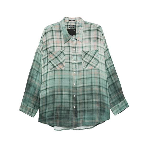 R13 그린 워크 셔츠 구매합니다