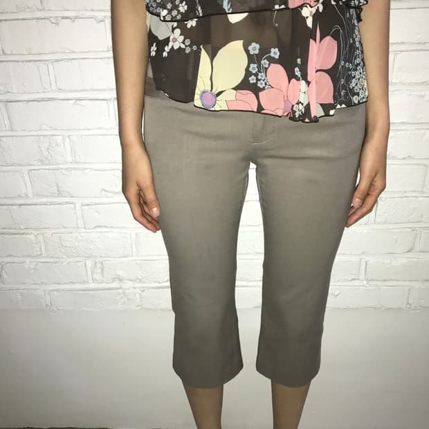 모카 카프리 팬츠