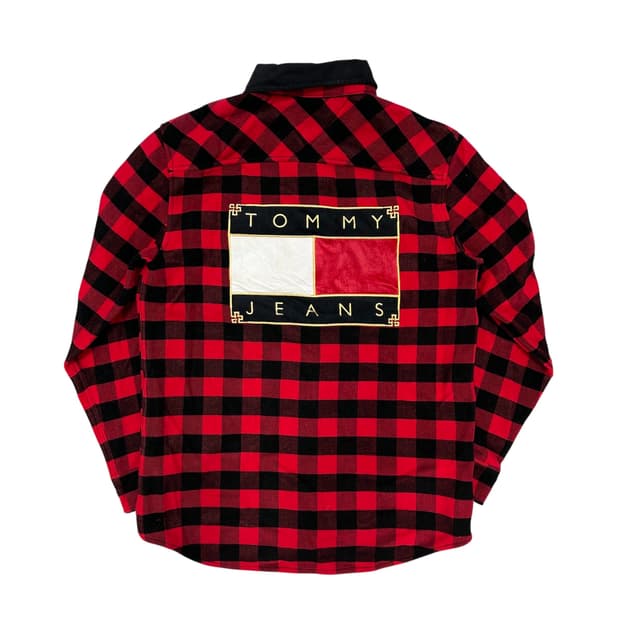 타미진스 빅플래그 릴렉스핏 체크셔츠(M)