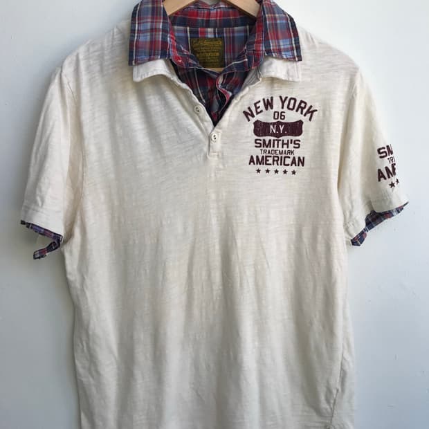 너드깔 레이어드 티셔츠