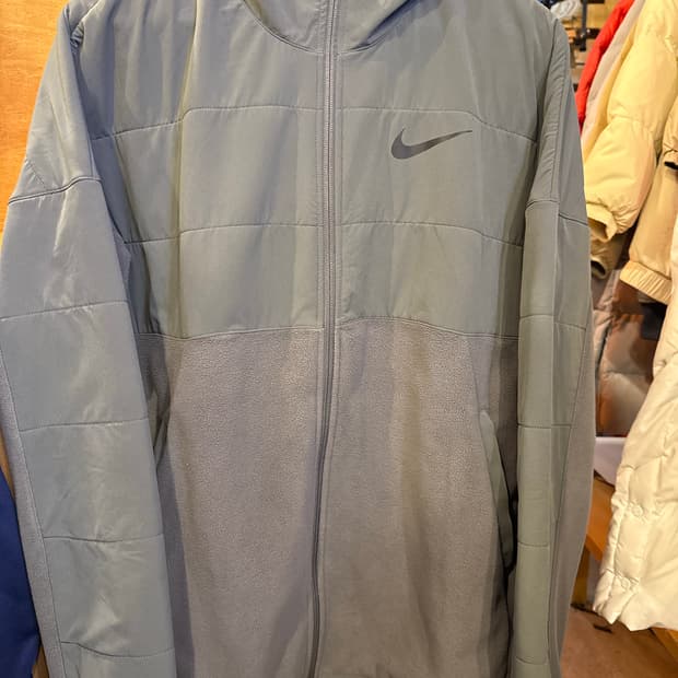 나이키 그레이 후리스 자켓