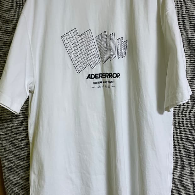 아더에러 TTS 티셔츠 화이트