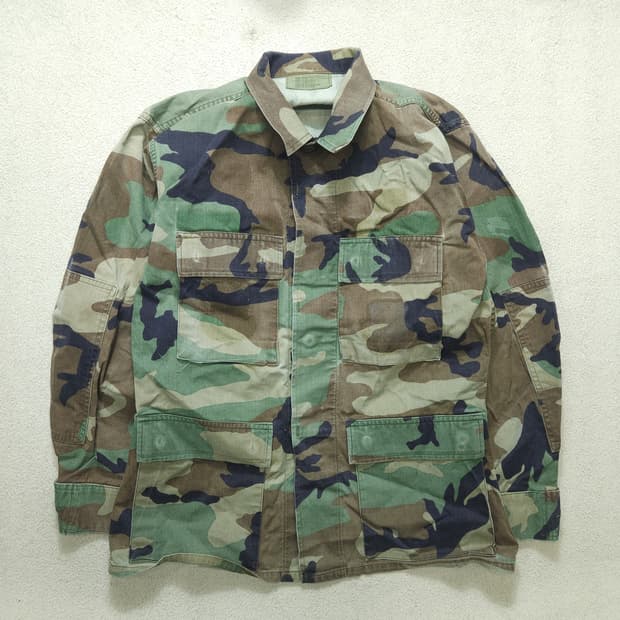 미군 우드랜드 bdu 자켓 S S