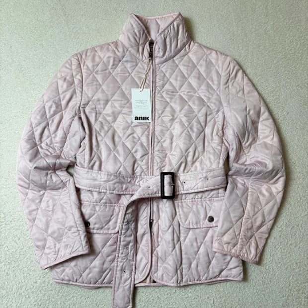 버버리 00's 클래식 퀼팅 벨티드 자켓 PN6582