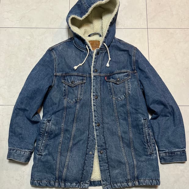 리바이스 프리미엄 쉐르파 트러커 자켓 M