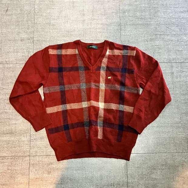 Goldenbear 골든베어 올드스쿨아메카지 혁오풍 니트스웨터