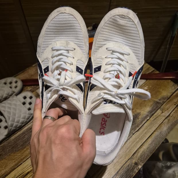 아식스 타샤 재팬 270 사이즈 마일리지 5km