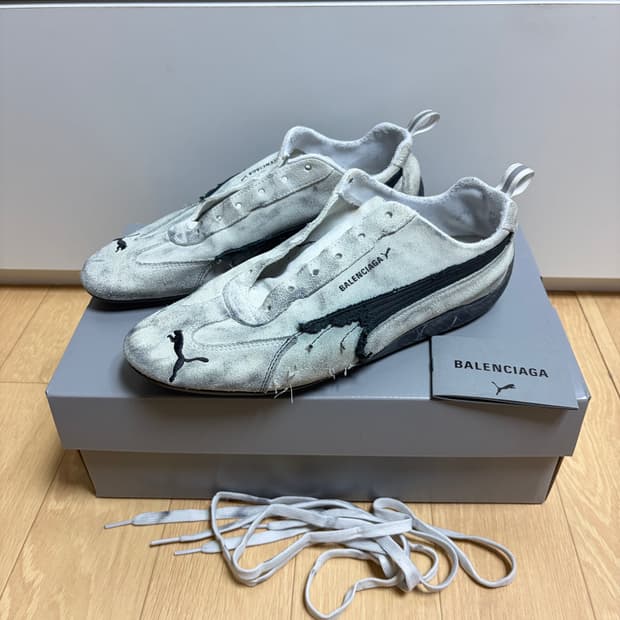 발렌시아가와 푸마 스피드캣 원아웃 커스텀 42