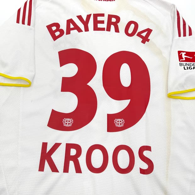 아디다스 09-10 바이언 04 레버쿠젠 어웨이 리그킷 토니 크로스