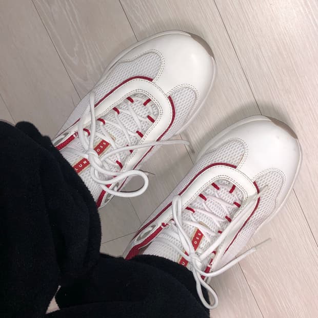 프라다 스포츠 루나로사 화이트 260