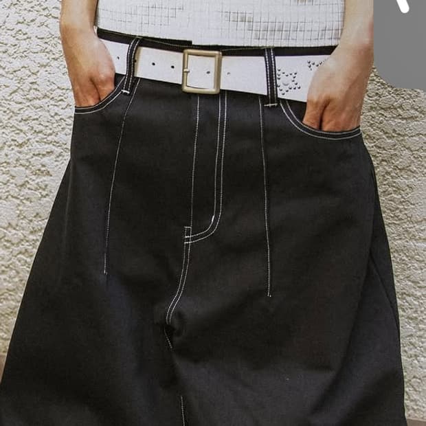 Belvet 바지  사이즈 2 블랙