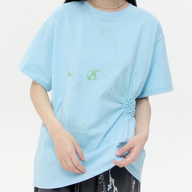 타입서비스 SCATTERED RUCHED TOP, 품절색상