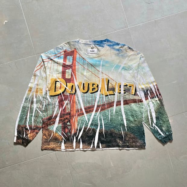 19ss Doublet 금문교 프린지 롱슬리브