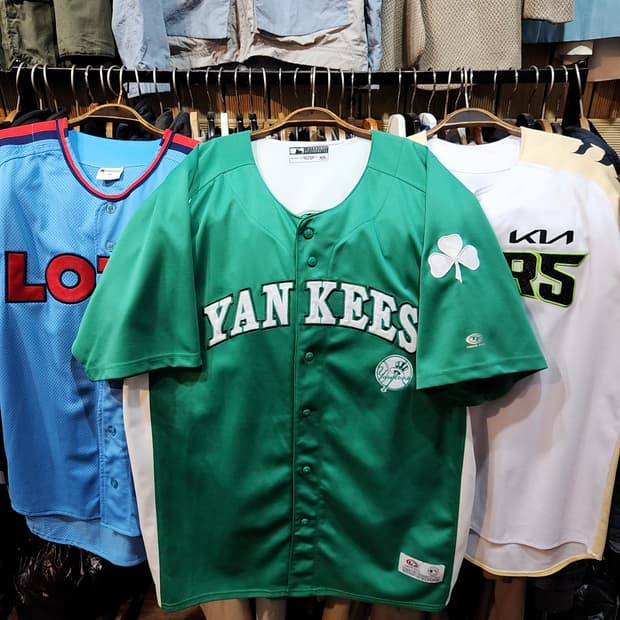 (3XL) 뉴욕 양키스 야구져지 반팔 빅사이즈 노마킹 유니폼 