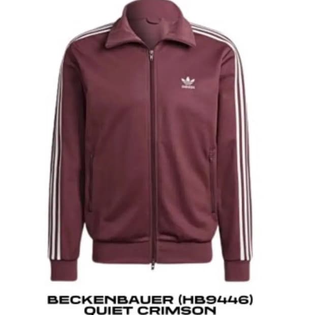 L) 베켄바우어 트랙탑 콰이어트크림슨 