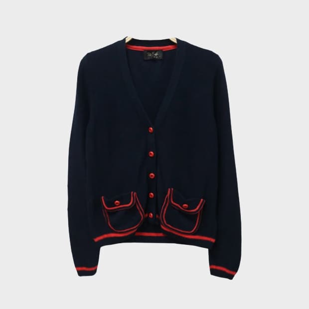 아네스베  레드 포인트 가디건 65579