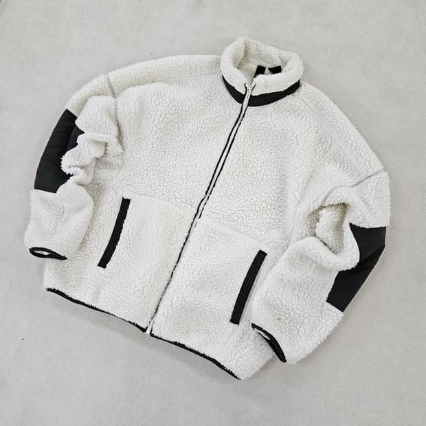 [M] 아디다스 양털 쉐르파 플리스 자켓 0121Y1