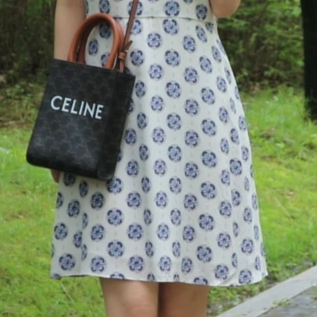 셀린느 카바스 미니 크로스/크로스백 정품A급(감정서O)