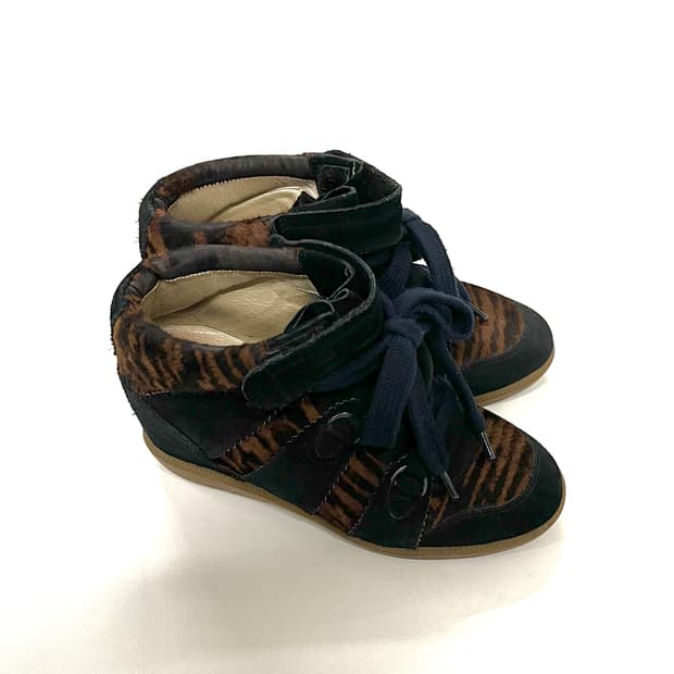 이자벨마랑 바비 레오파드 스니커즈