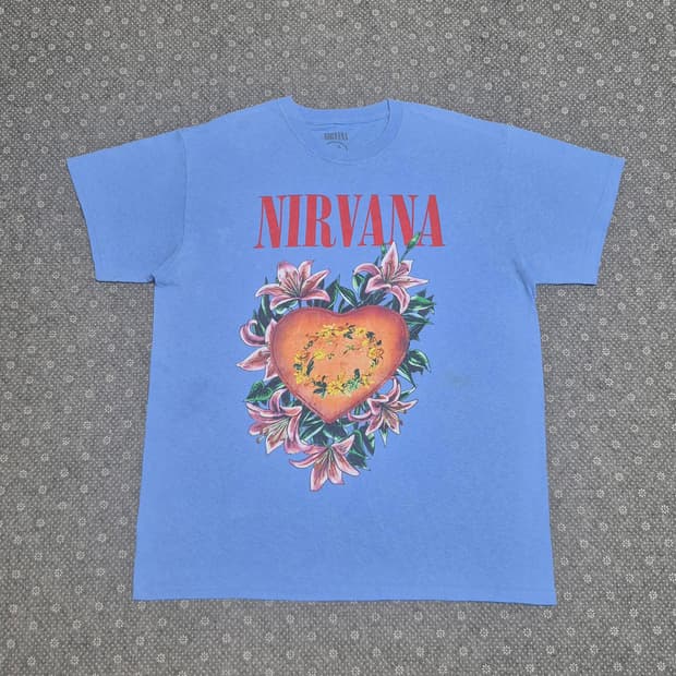 [M] 너바나 오피셜 티셔츠  -604
