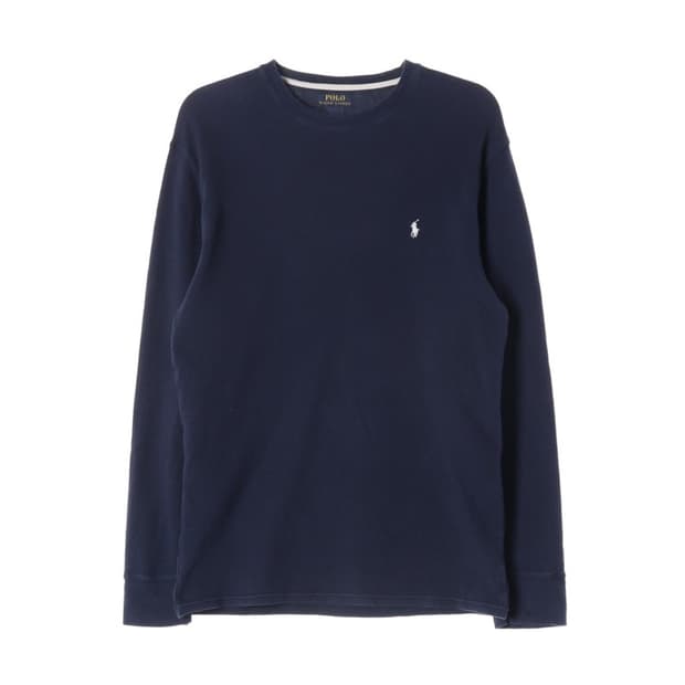 폴로 랄프로렌 네이비 와플 롱슬리브 티셔츠 XL
