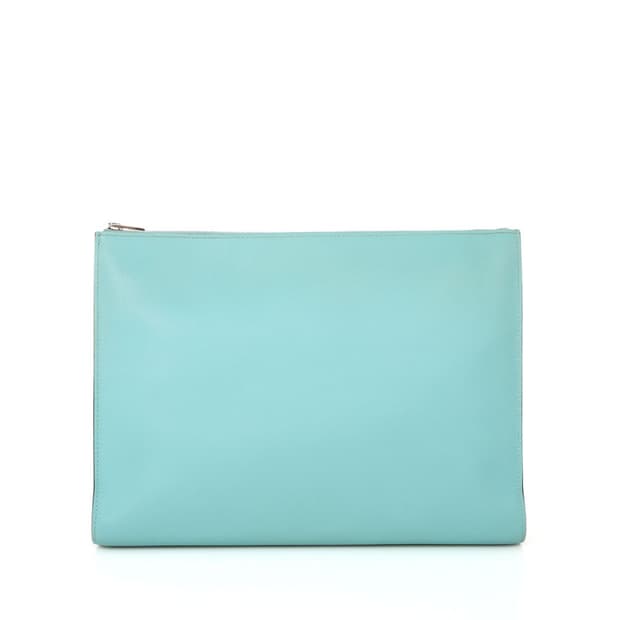 에르메스 지펜고 클러치 지펭고 지퍼 파우치 블루