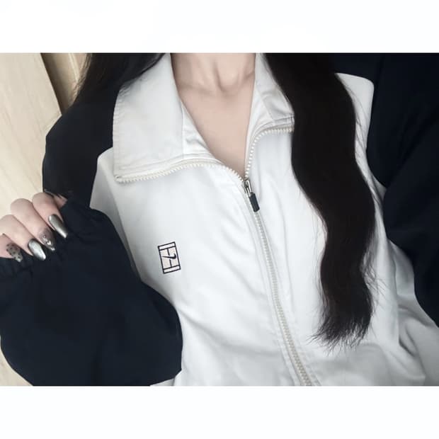 나이키 올드스쿨 테니스 바람막이 자켓 트랙탑