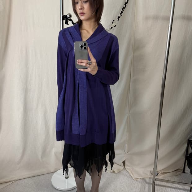 Hiroko Bis 롱 가디건