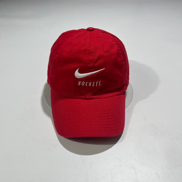 나이키 휴스턴 로케츠 레드 볼캡