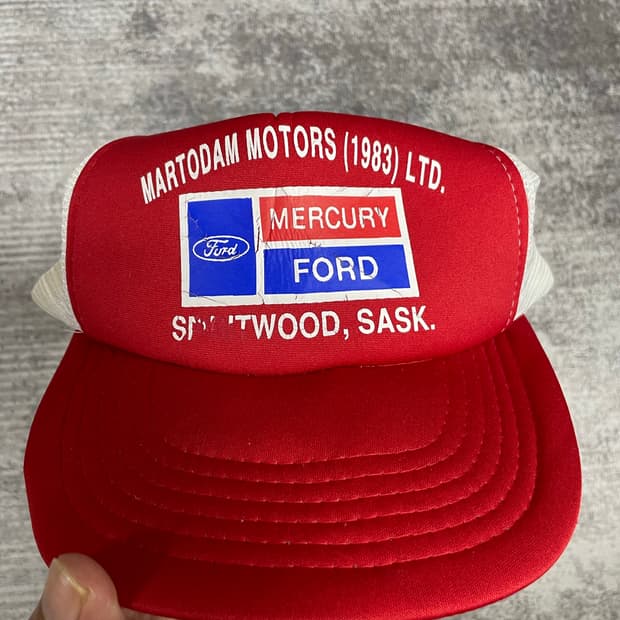 Vtg FORD 메쉬 트러커