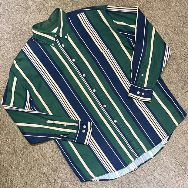 (M) Tribute 빈티지 스프라이프 셔츠