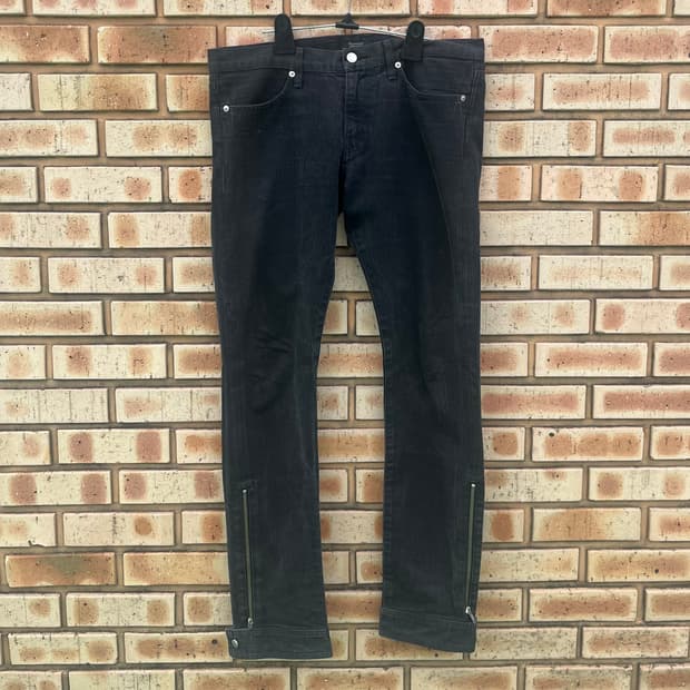 Undercover 08AW Side Zipper Denim