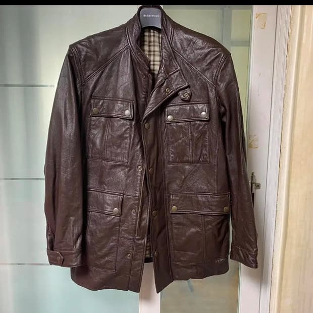 UNIQLO 유니클로 소가죽 자켓 XL사이즈